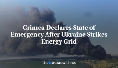 Crimea Declares State of Emergency After Ukraine Strikes Energy Grid