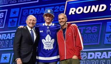 NHL Draft 2026: Maple Leafs pick Gavin McKenna no. 1 overall