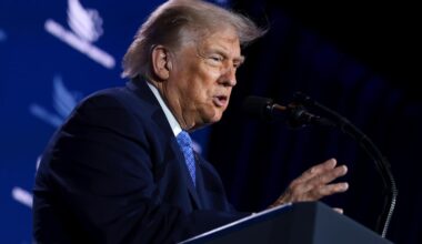 Trump Triples Down On Reflecting Pool Vandalism Claims