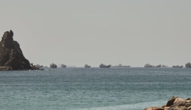 Iranian drones attack Bahrain and a ship is struck in the strait after US airstrikes on Iran