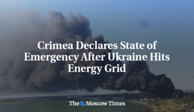Crimea Declares State of Emergency After Ukraine Hits Energy Grid