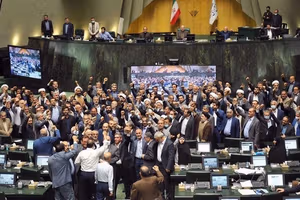 Iran hardliners seek to stir unrest in parliament after US MoU, activist says