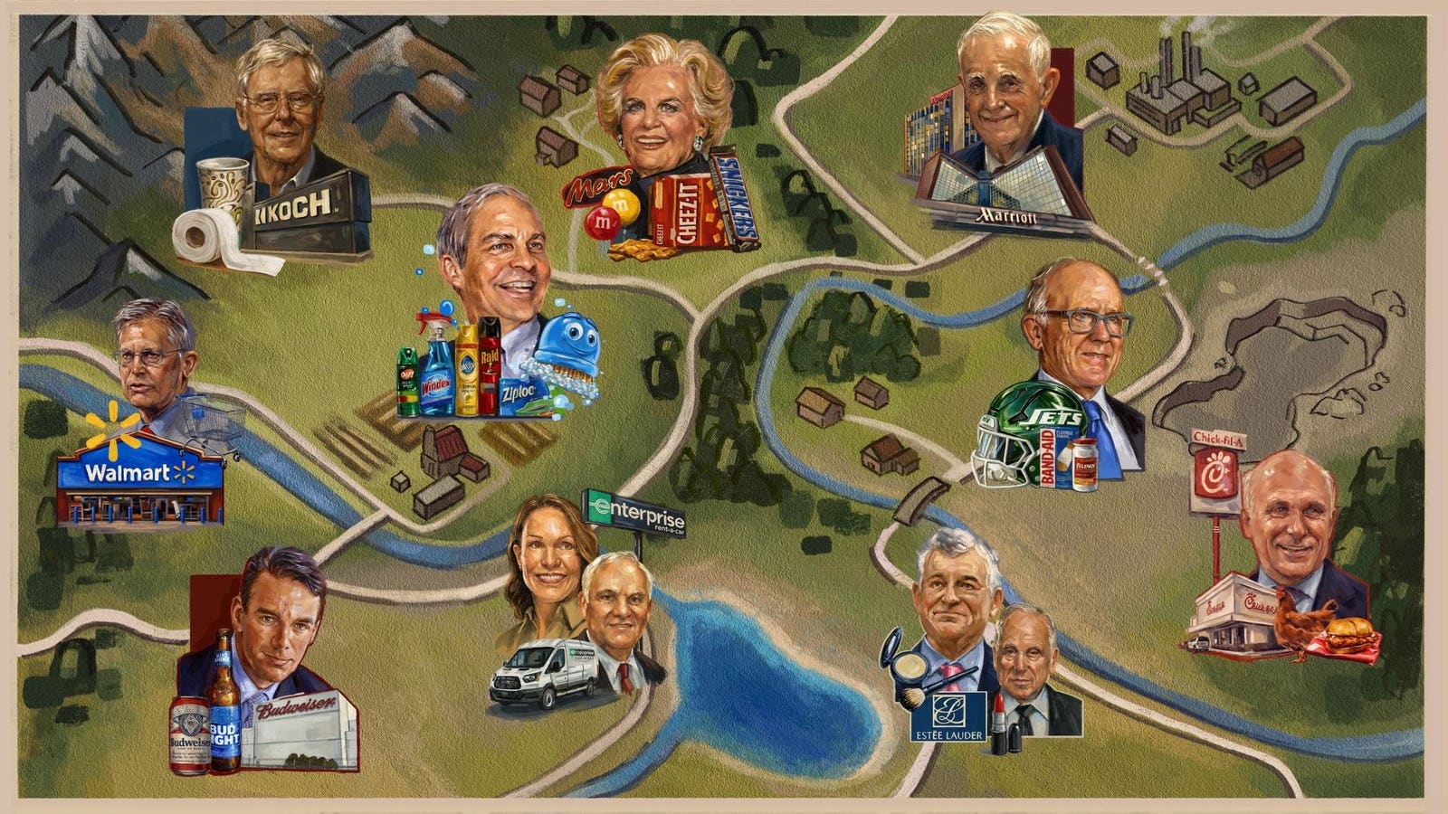 America's 54 Richest Families Are Worth $1.9 Trillion