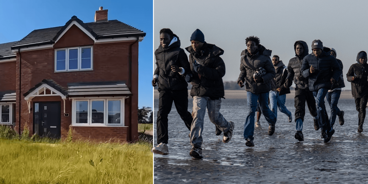 Migrant crisis: 83 asylum seekers to flood Shropshire village's new-build homes which 'local folk could never afford'