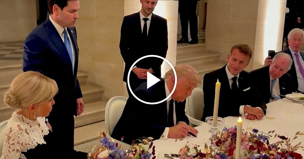 Trump Signs Preliminary Deal to End the War With Iran