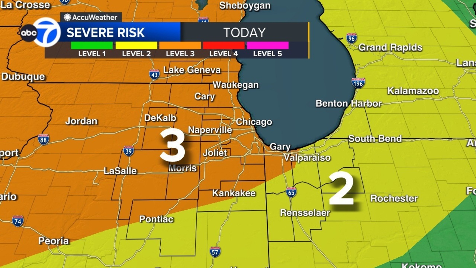Chicago, IL weather forecast: Chance for severe storms Wed., Thurs., with wind risk; Severe Thunderstorm Watch for some | Radar