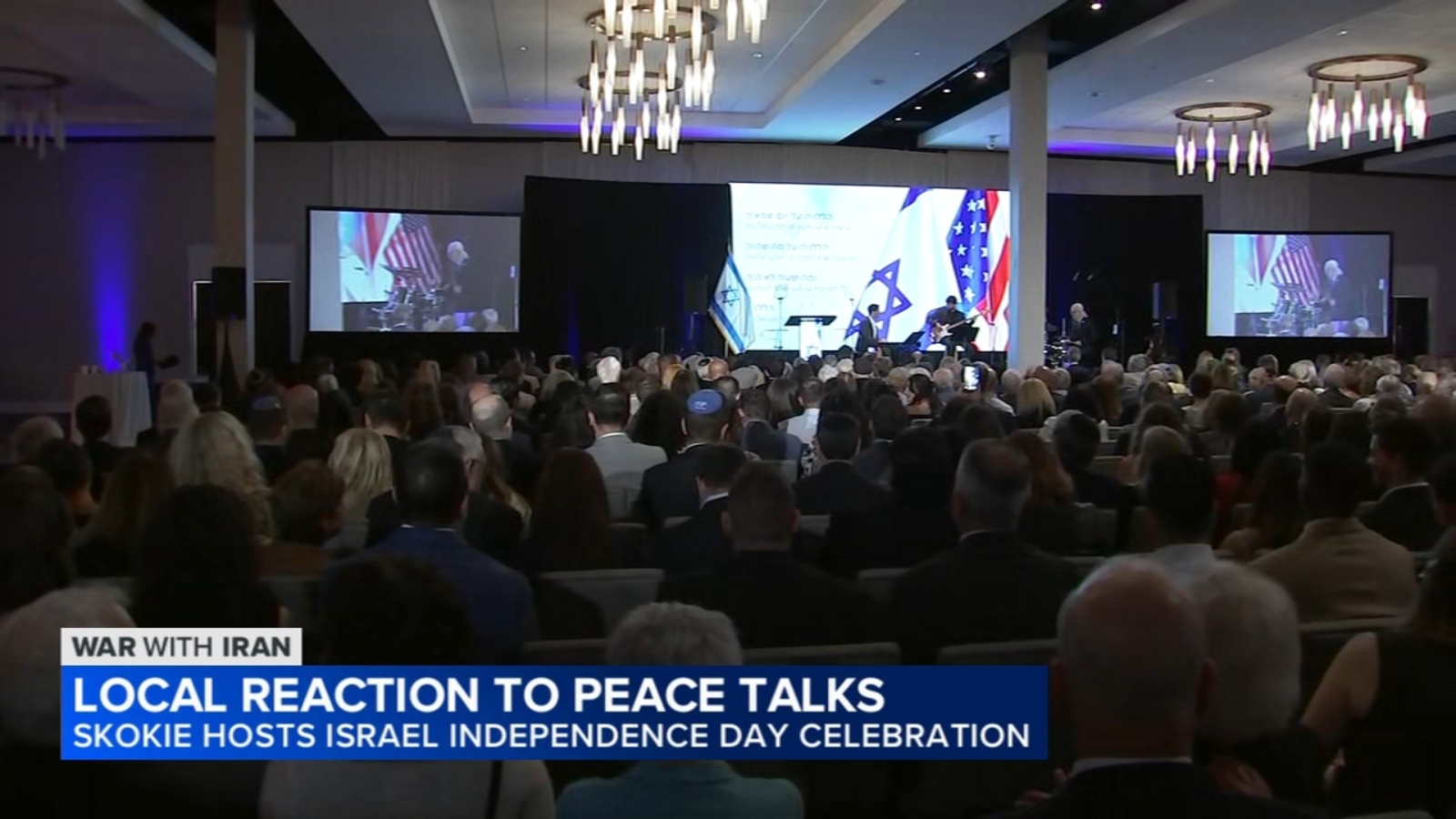 Attendees at Skokie, Illinois Israel Independence Day event express optimism, concern about US-Iran talks