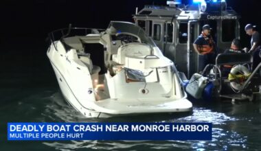 Chicago boat accident news: Johanna Gregory dead, 4 hurt after Lake Michigan boat crash near Monroe Harbor, officials say