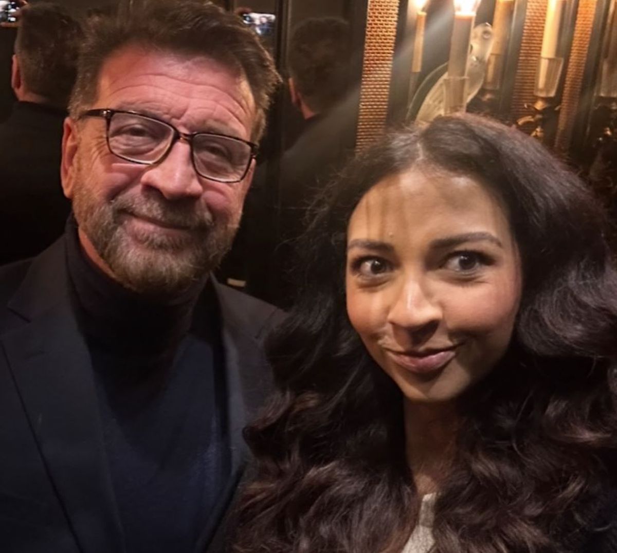 Katie Knowles and Nick Knowles
