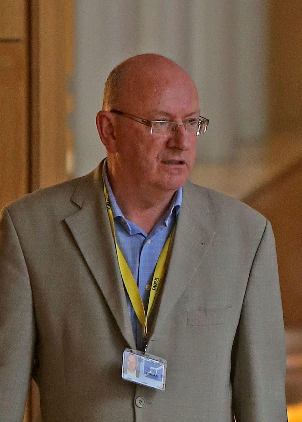 Noel Dolan at the Scottish Parliament