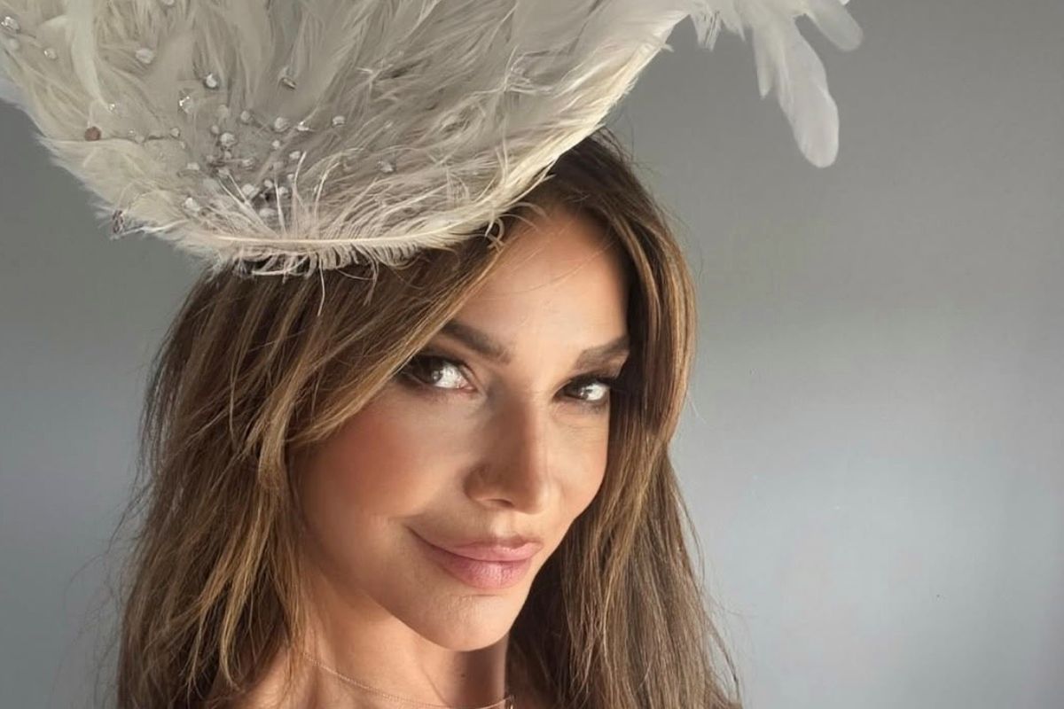 Lizzie showed off her glam look on Instagram