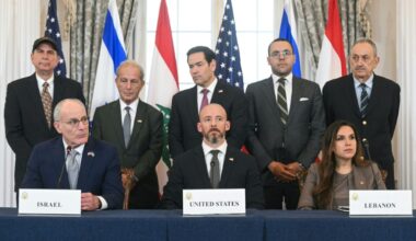 Lebanon, Israel, US sign trilateral framework agreement in Washington
