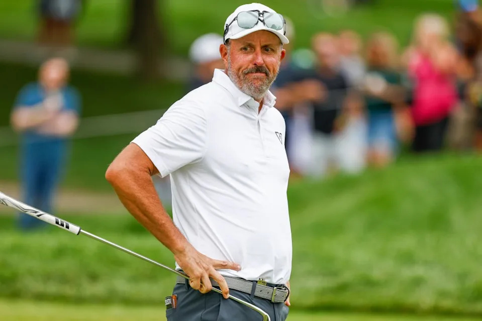 Golf legend Phil Mickelson is pushing back against allegations he inappropriately touched a female employee at an exclusive Southern California golf club earlier this year — with his attorney saying video evidence refutes the allegations. ISI Photos via Getty Images