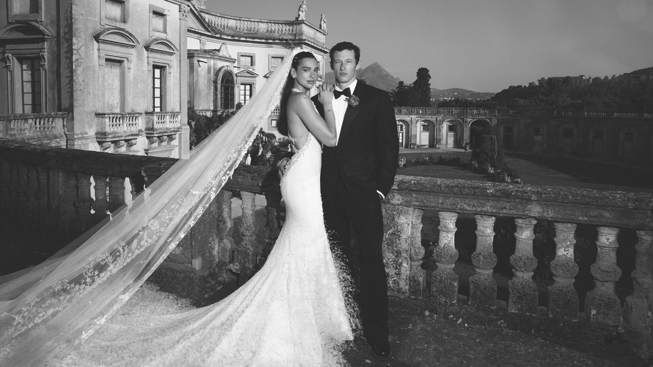 Dua Lipa Reveals Her Main Sicily Wedding Dress—and It’s Chanel Haute Couture