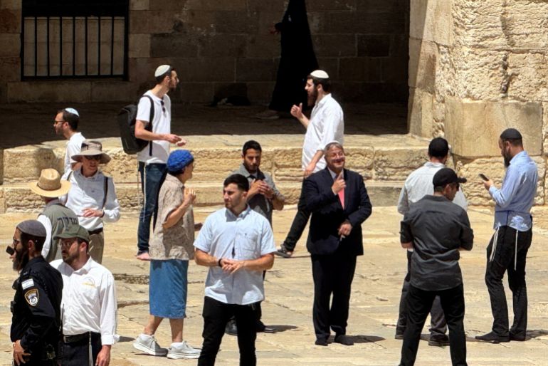 Ben-Gvir at Al-Aqsa