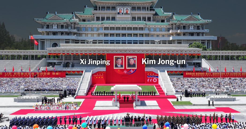 Behind the Pageantry in Pyongyang With Xi and Kim