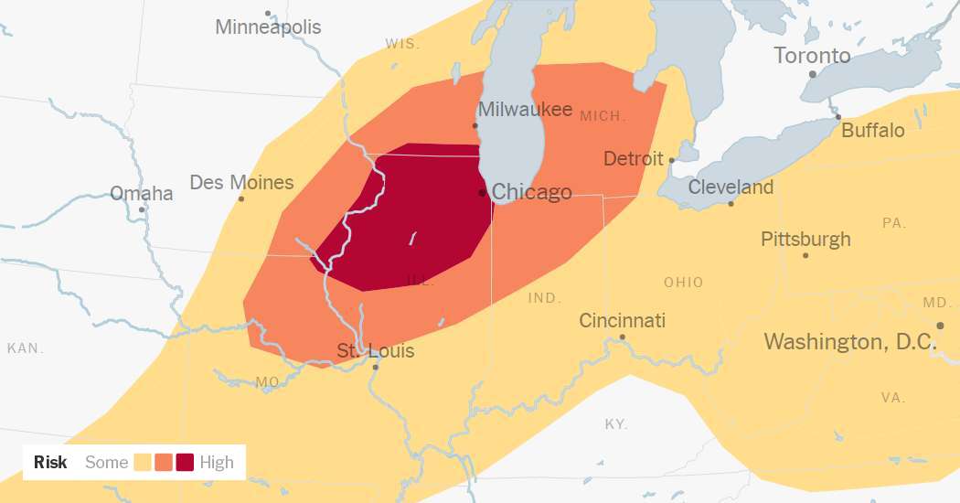 Millions Across the Midwest and Northeast Face Severe Storms on Thursday