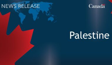 Minister Anand announces new funding for Palestinians amid crises in Gaza and the West Bank