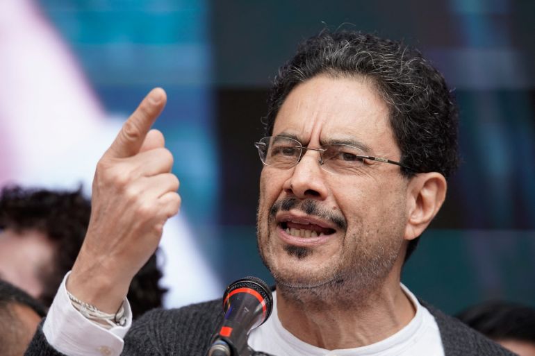 Colombian leftist presidential candidate Ivan Cepeda