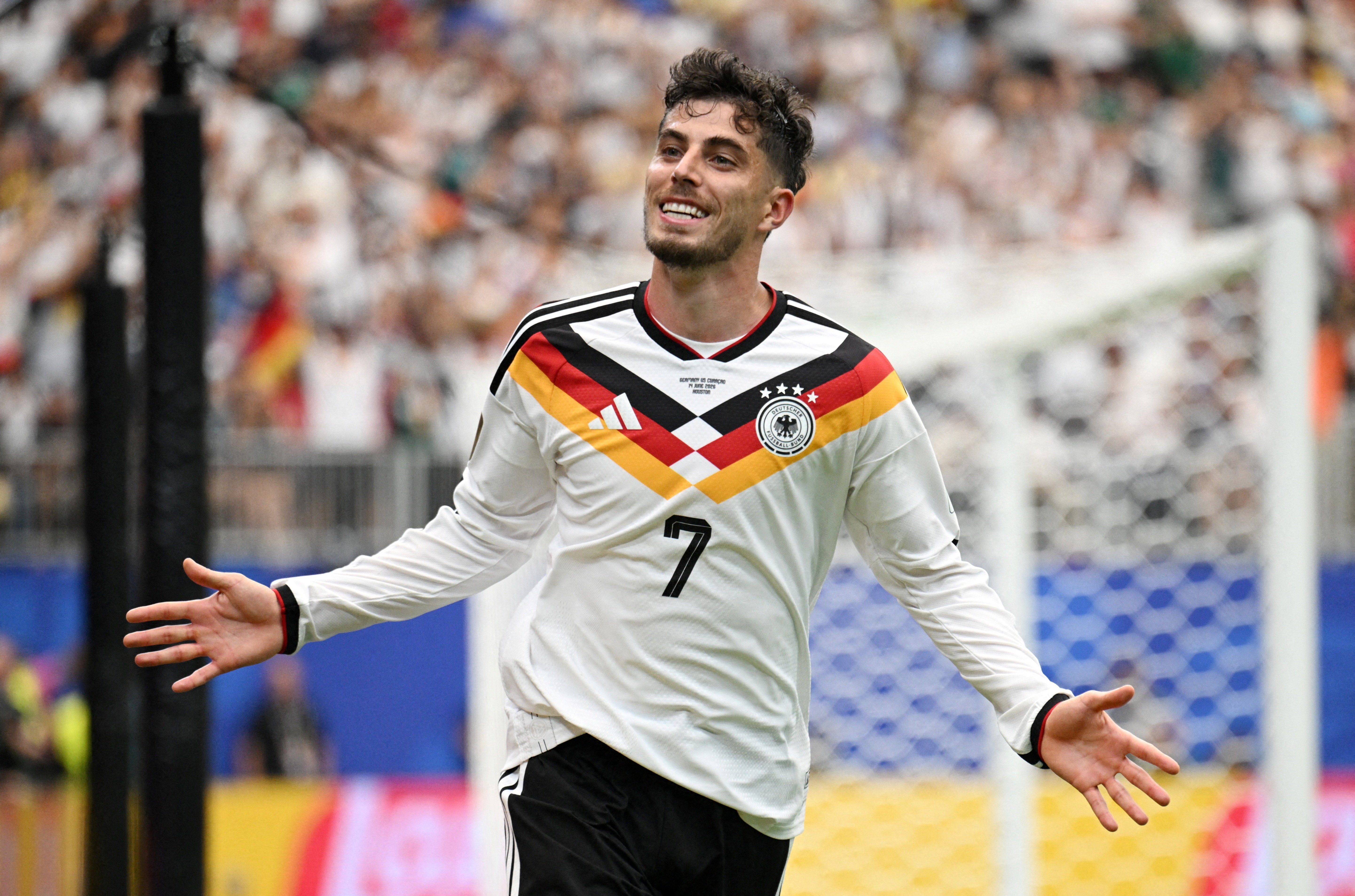 Kai Havertz scored twice in the victory