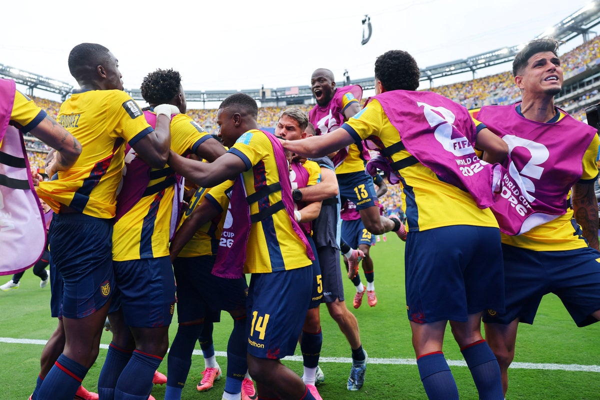 Germany v Ecuador LIVE: World Cup 2026 result and reaction after stunning Ecuador win
