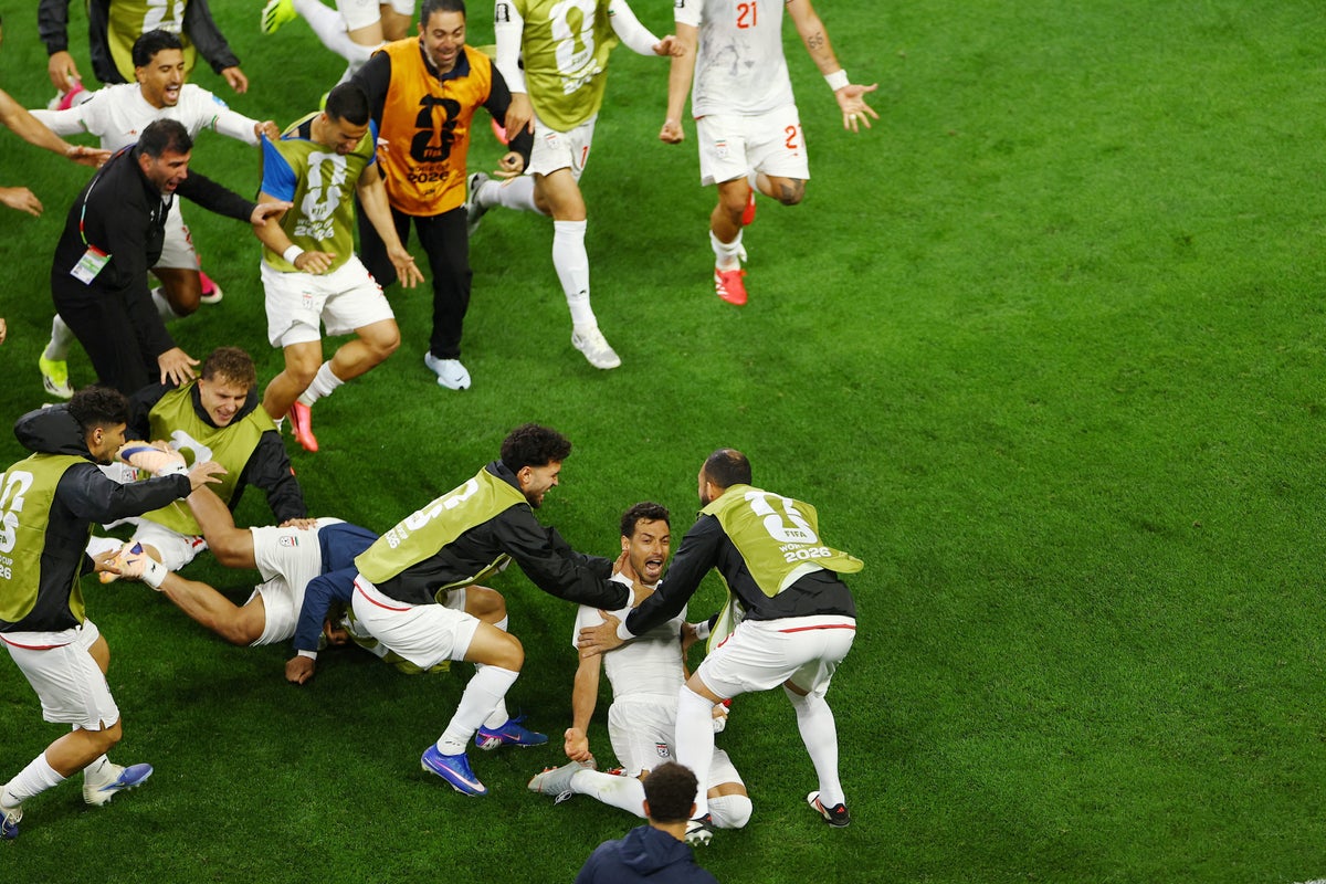 Iran’s knockout status hangs by a thread after most dramatic – and agonising – World Cup moment so far