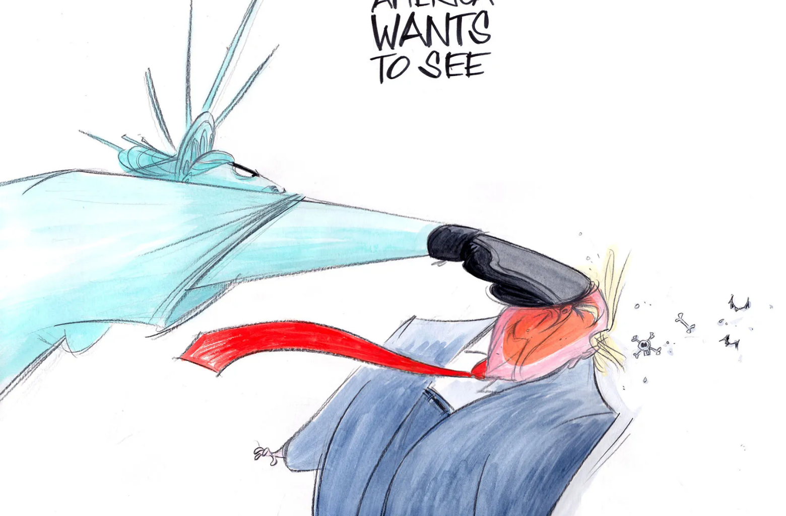 The Fight of the Century: Perfect Birthday Present for Trump - The Week in Editorial Cartoons (Update #18)