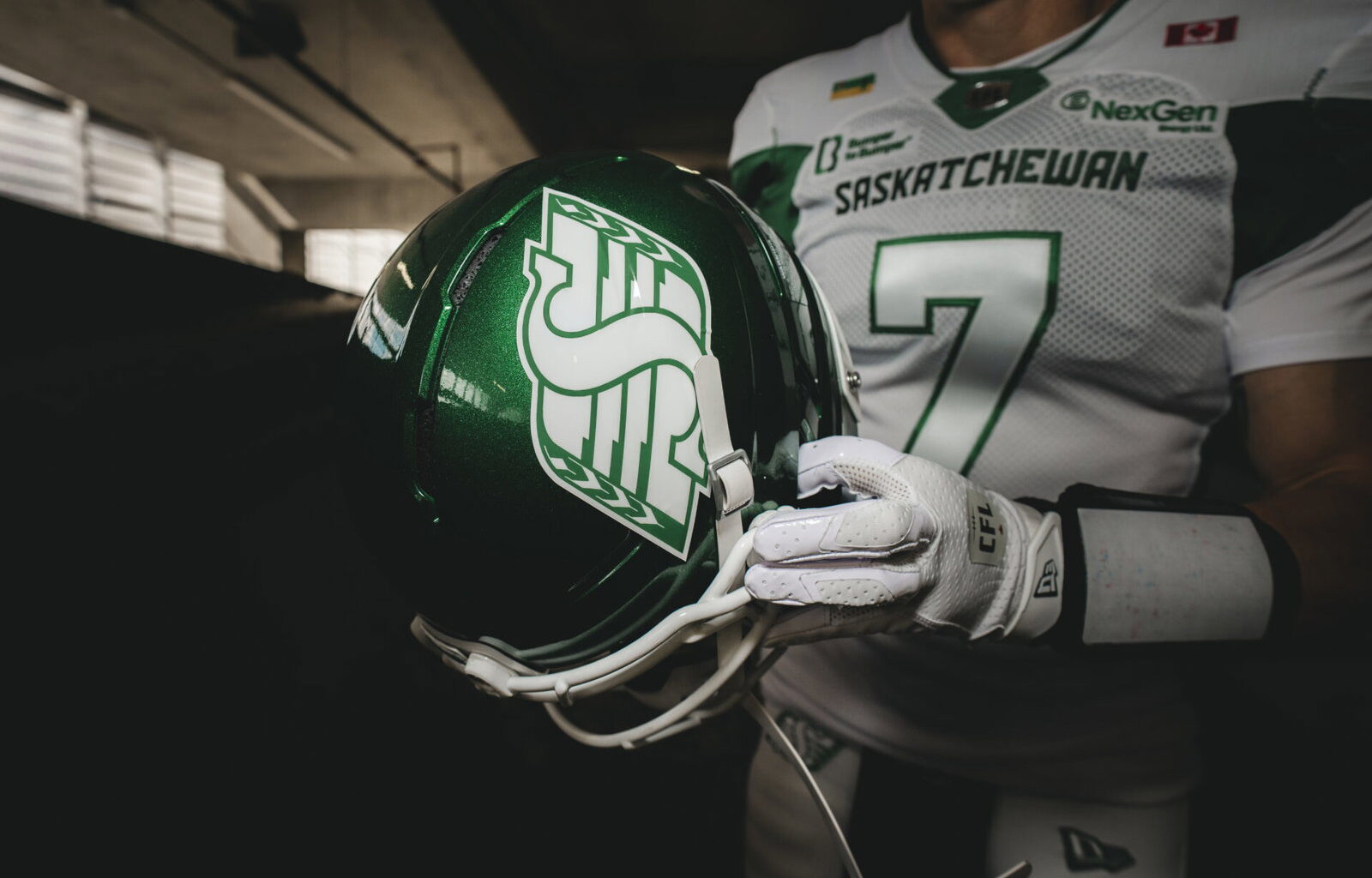 Saskatchewan Roughriders unveil 'Prairie Blizzard' uniforms