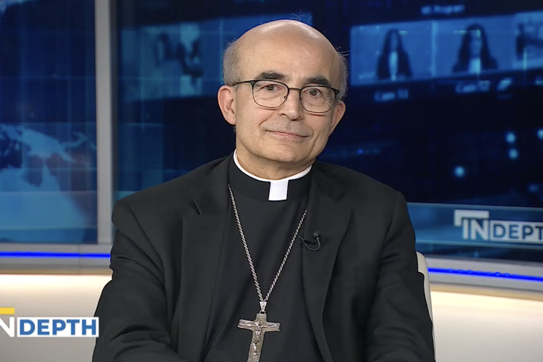 Bishop Zaidan appears on EWTN News In Depth.
