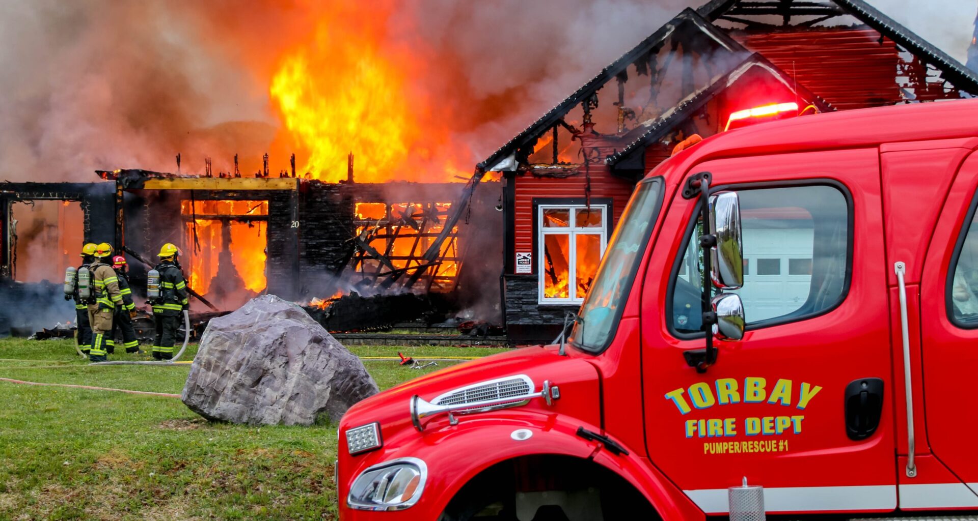 Update: Torbay home consumed by fire on Sunday evening