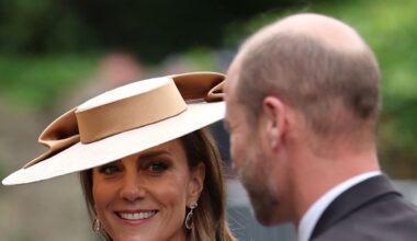 The Princess of Wales wears earrings with a romantic history for Peter Phillips and Harriet Sperling's wedding