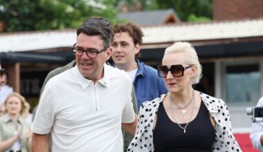 Who is Andy Burnham's wife, Marie-France van Heel?