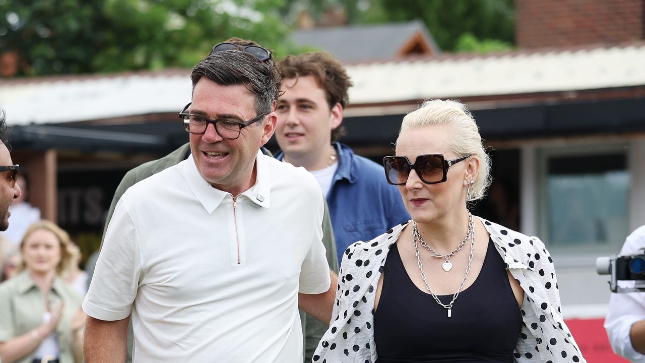 Who is Andy Burnham's wife, Marie-France van Heel?