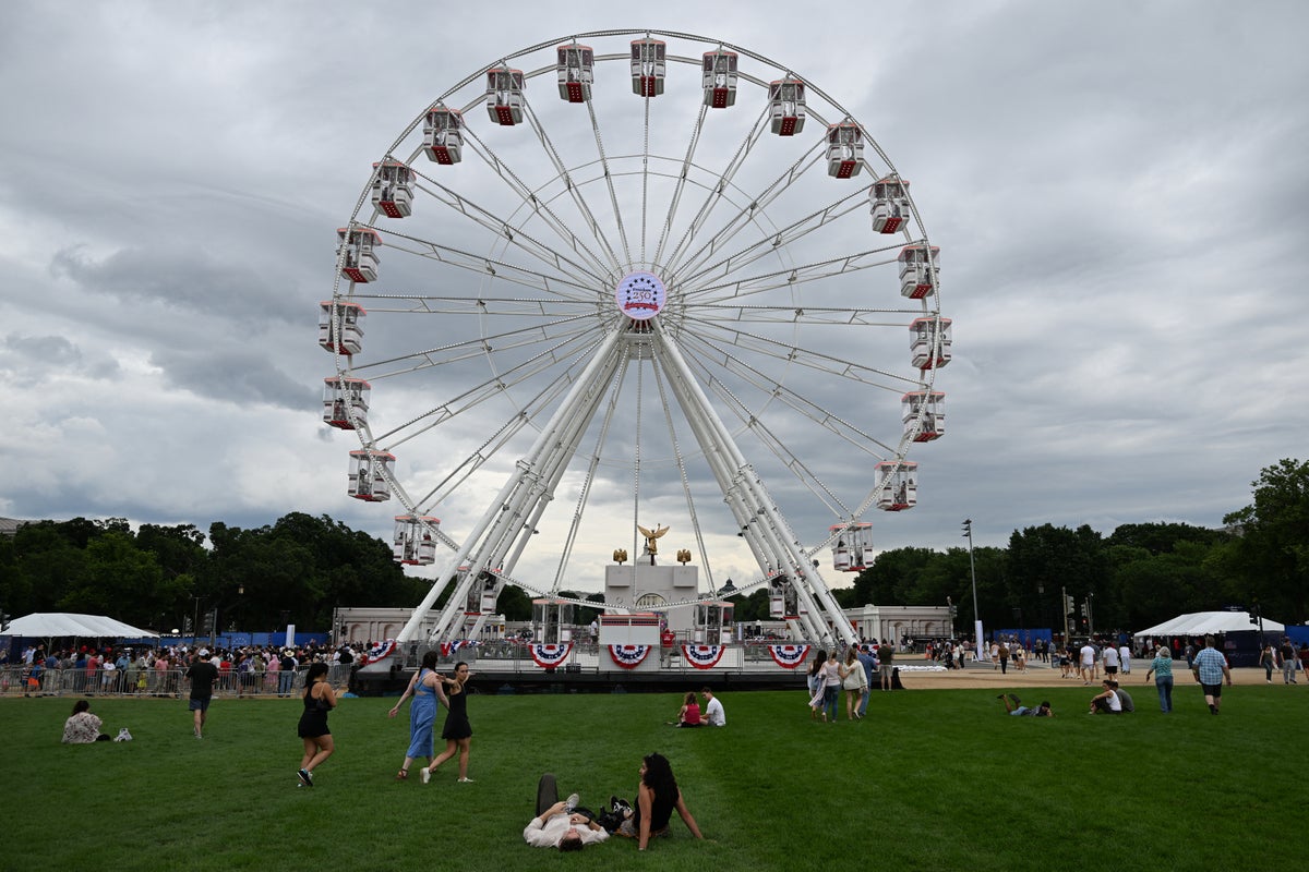 MAGA influencer dressed as Uncle Sam charged with lewd acts at Trump’s Great American State Fair, police say