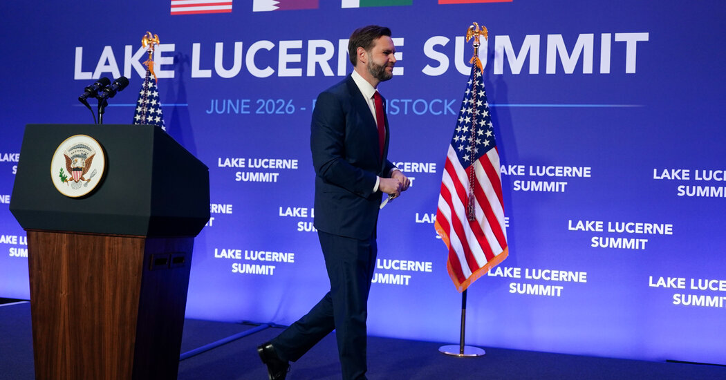 Iran Live Updates: U.S. Eases Oil Sanctions as Vance Hails Talks as a “Good Foundation” for Peace