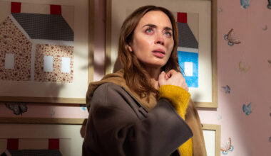 Emily Blunt in Disclosure Day, directed by Steven Spielberg.