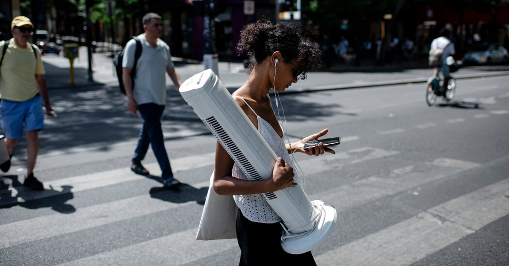 As Europe Sweats, Some Politicians Talk of Air-Conditioning, Not Climate Action