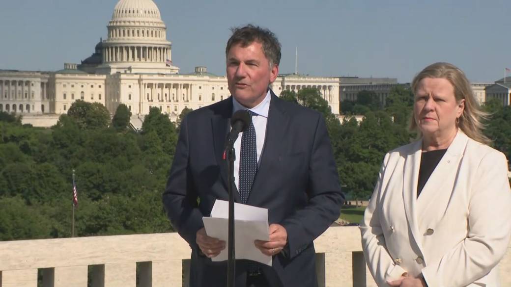 Click to play video: 'LeBlanc holds informal trade talks in D.C. after making CUSMA pitch'