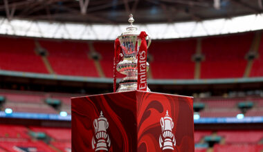 Which teams are in the FA Cup, FA Youth Cup, FA Trophy and FA Vase in the 2026-27 season?