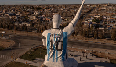 World Cup Updates: A Giant Statue Rises for Lionel Messi in Argentina