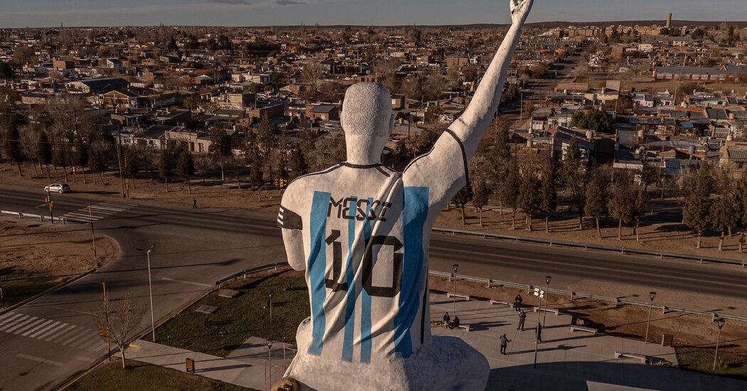 World Cup Updates: A Giant Statue Rises for Lionel Messi in Argentina