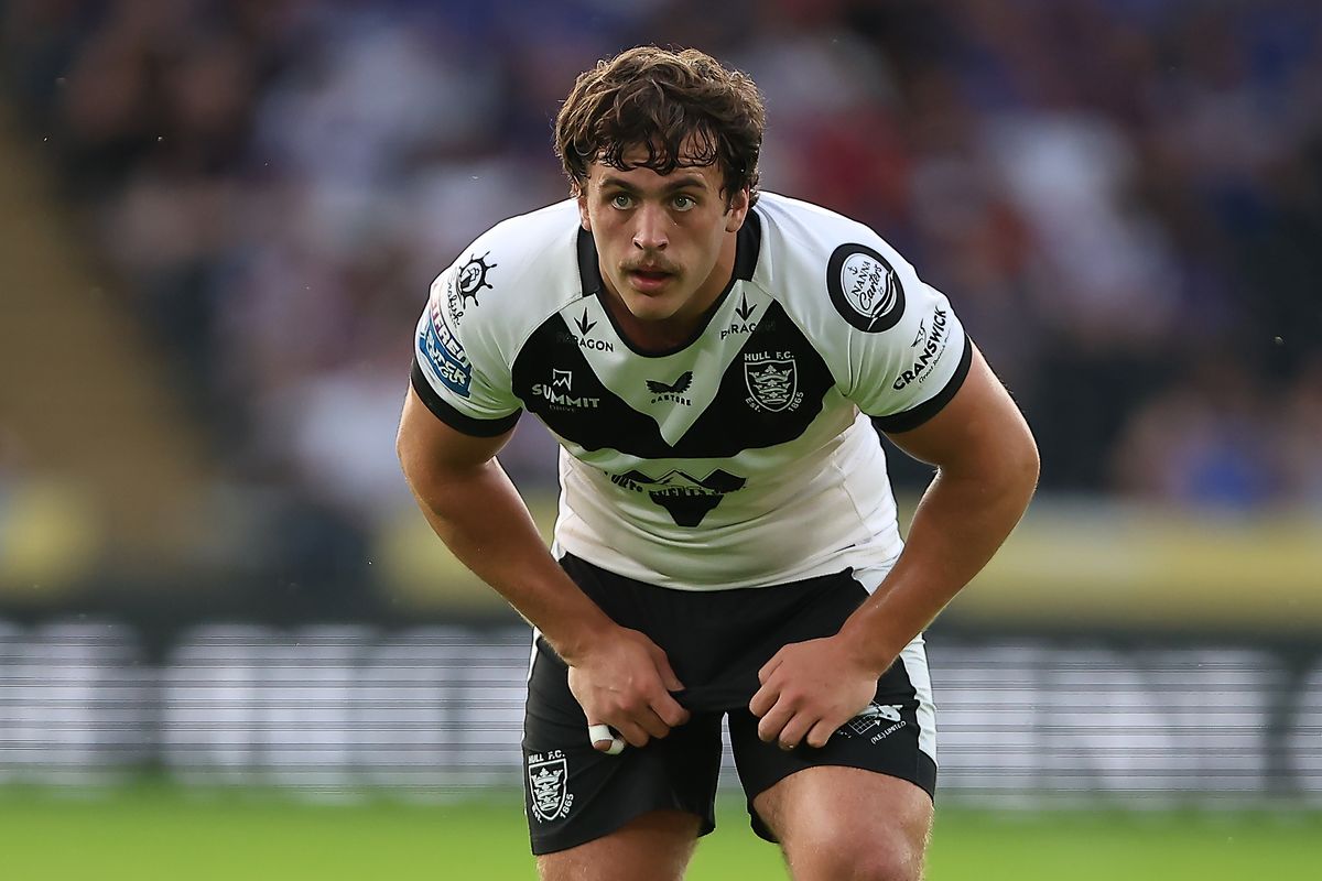 Hull FC loan player Max Wood.