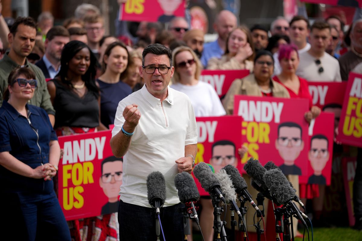 Andy Burnham is set to replace the PM