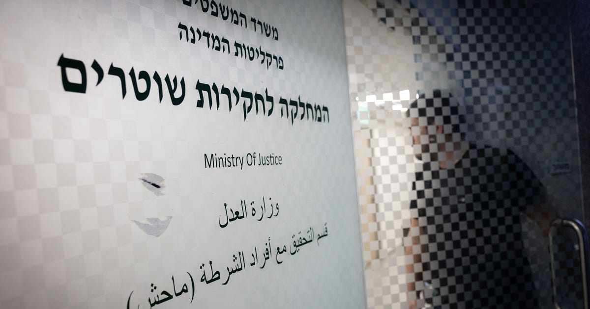 The Government Is Taking Revenge on Israel's Top Law Enforcement Watchdog