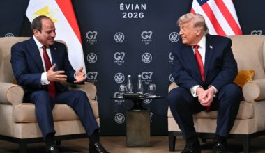 Trump, 80, Says He Fell “Deeply in Love” With Egyptian Leader at Hotel