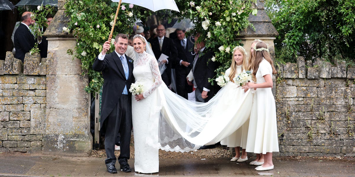 The Best Photos of Peter Phillips and Harriet Sperling’s Wedding