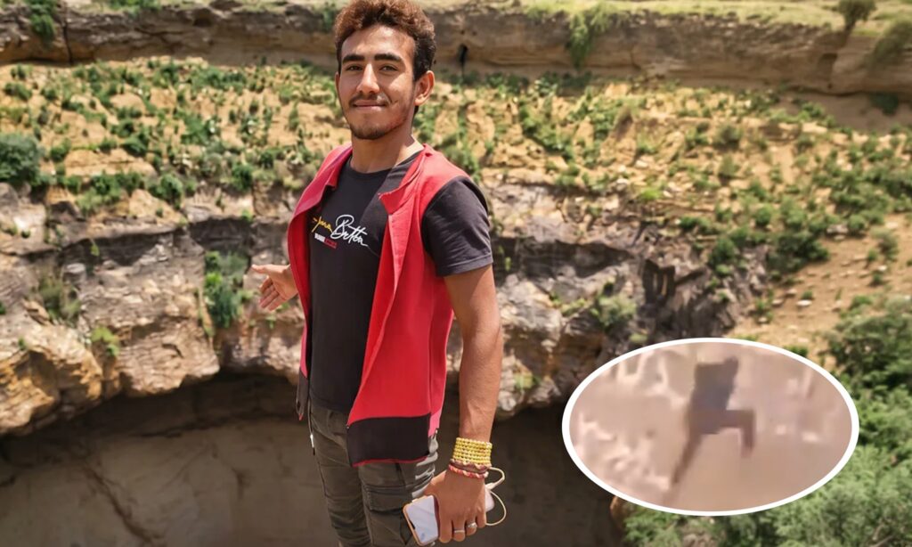 The Moment Yemen’s ‘Spider-Man’ Fell Into a Volcano Is Devastating to Watch