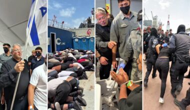 Ben Gvir said to have forced his way onto ship to film controversial flotilla video