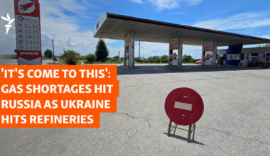 'It's Come To This': Gas Shortages Hit Russia As Ukraine Hits Refineries