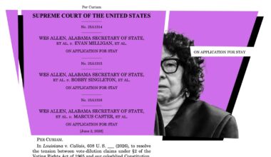 Sonia Sotomayor exposes the Supreme Court’s latest voting rights lie.